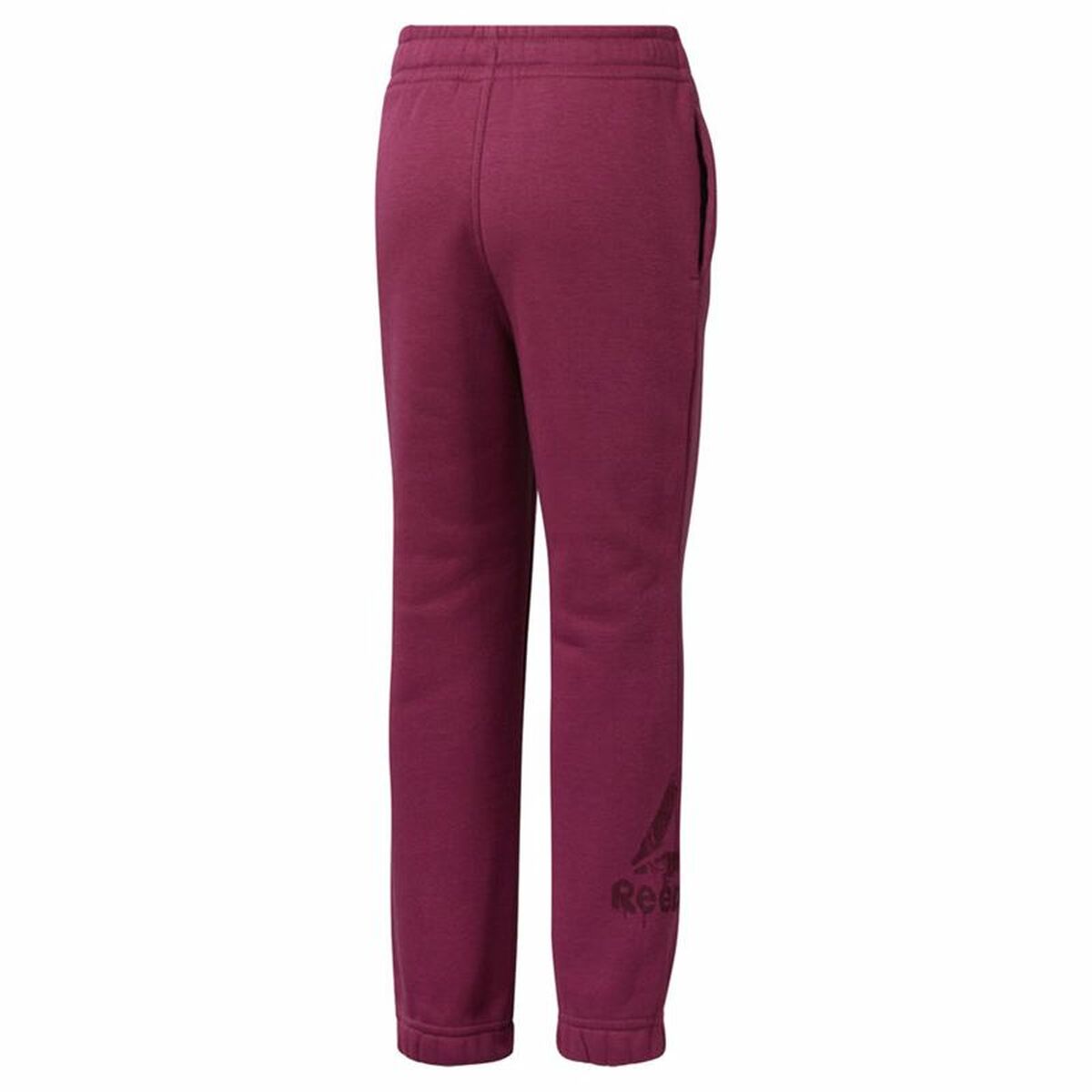 Lasten verkkahousut Reebok Essentials Tummanpunainen